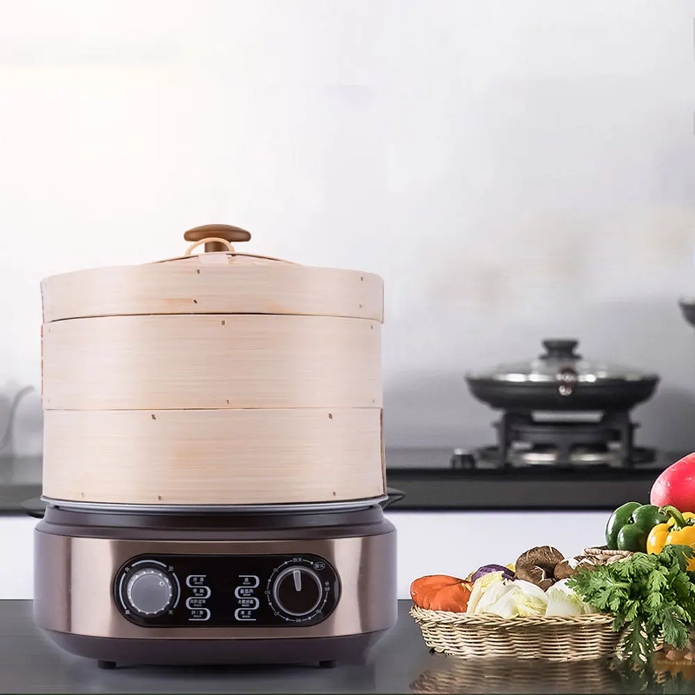 Household Electric Steamer Multifunctional Intelligent Food Steamer Large-capacity Steaming Machine