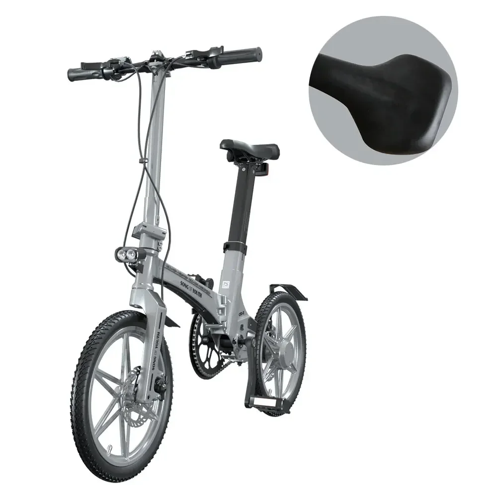 Складной электрический велосипед 16-дюймовые электрические городские велосипеды
