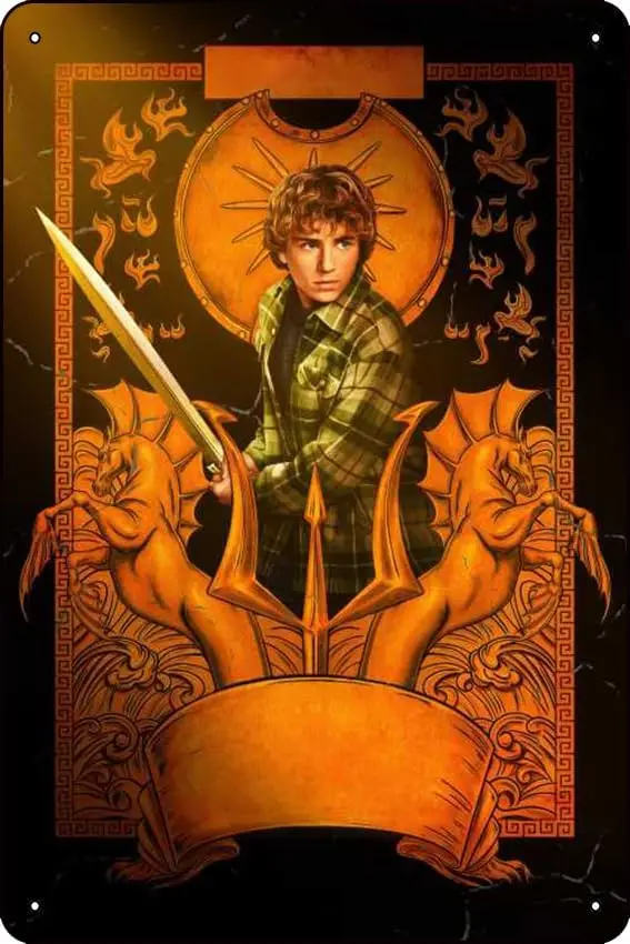 Перси Джексон и олимпийцы (2023) Шоу Плакат Бар Кафе Гостиная Спальня Настенная