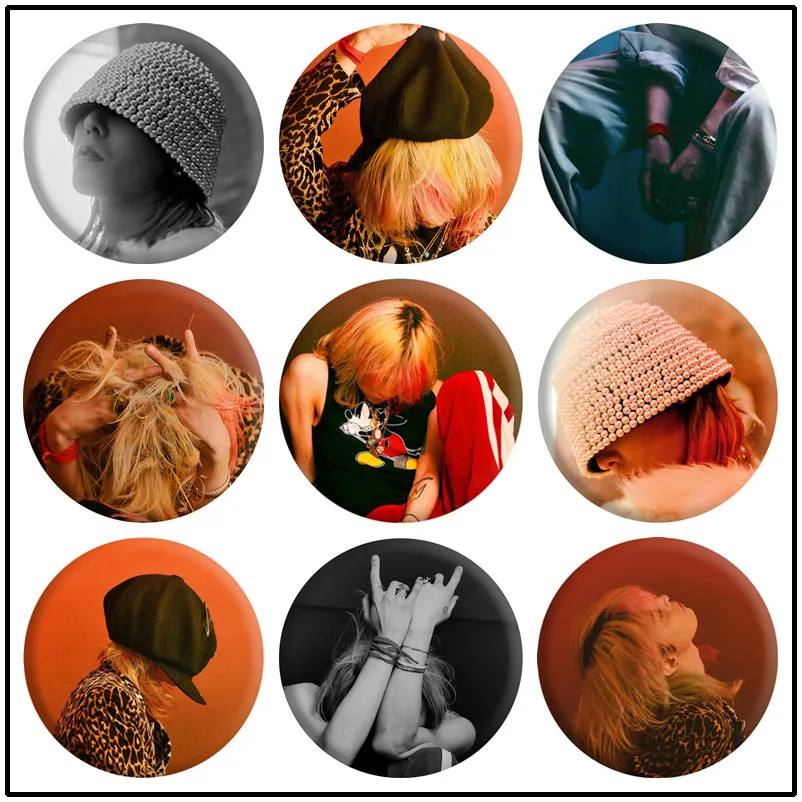 

1 шт. брошь в стиле K-POP BIGBANG GD, значки для одежды, рюкзака, украшения, подарки, коллекция фанатов, оптовая продажа