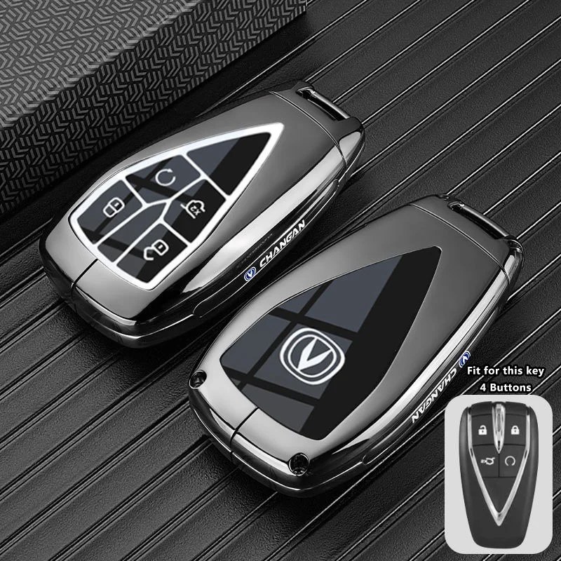 

Чехол Для Ключей Из Цинкового Сплава Changan UNIT UNIK UNIZ PHEV 2025 CS35PLUS CS55 PLUS CS75 PLUS Oshan X7 X5