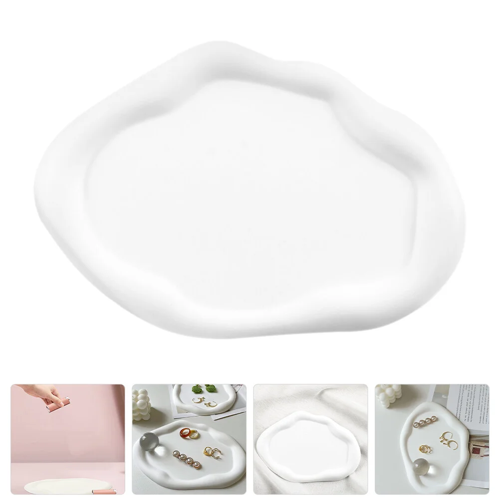 

Candy Jewelry Desk Accessories Aesthetic Jewlery Tray Key Dish Entryway Table Ring Holder Tray Ceramic Small Trays Bowl