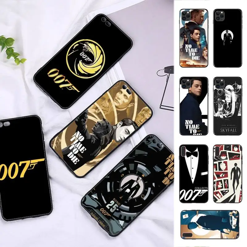 

FHNBLJ James Bond 007 Phone Case Silicone Soft for iphone 14 13 12 11 Pro Mini XS MAX 8 7 6 Plus X XS XR Cover