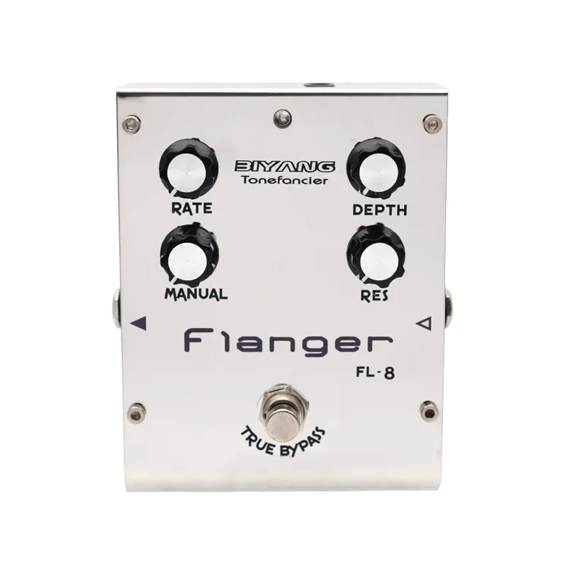 Biyang Tonefancier FL-8 Analog Flanger Педаль эффектов для электрогитары True Bypass с золотым разъемом