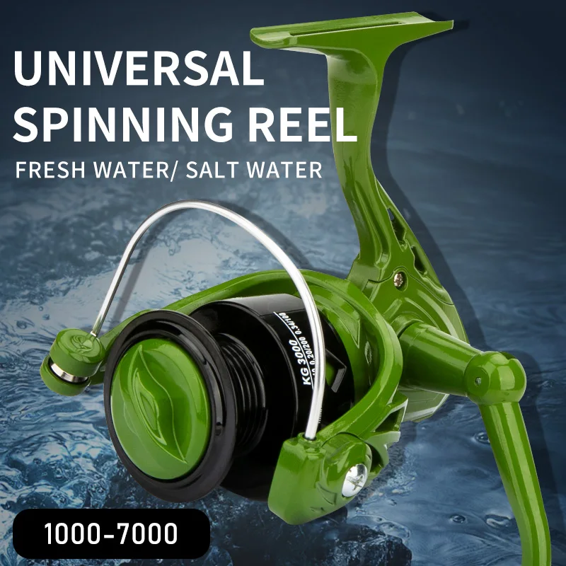 Универсальная Рыболовная Катушка Серии 1000-7000 Спиннинг Литье Из Глинозема