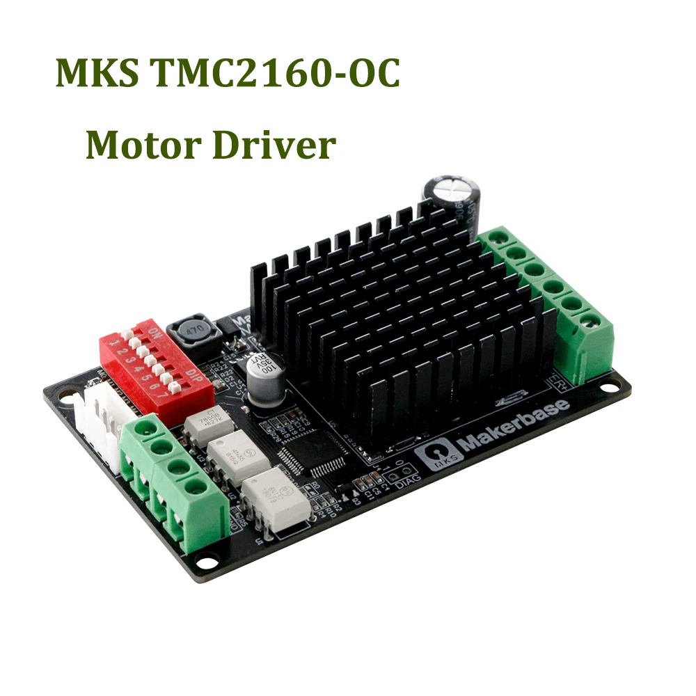 

Makerbase MKS TMC2160-OC Stepper Motor Driver 3D Printer Breakout Drive Parts TMC2160 Stepper Engine Two Phase Hybrid Controller