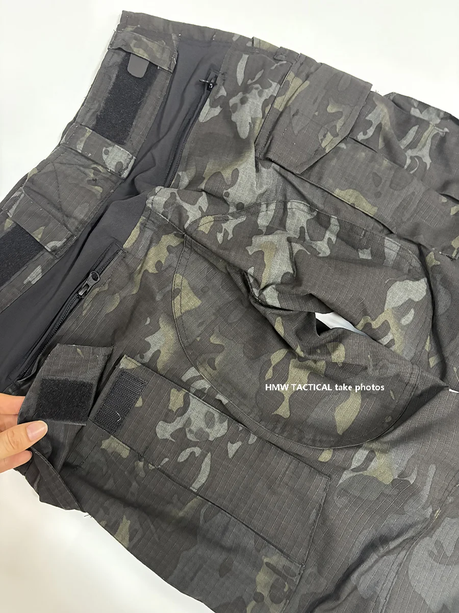 Уличная охотничья тактическая тренировочная форма для мужчин Gen3 Frog Suit CP Dark Night Camo G3 Frog Skin Top Тактические брюки Боевой комплект (art.: 3920d08b2a88a) - 3920d08b2a88a