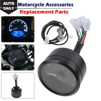 1pc universal motorcycle led digital speedometer night vision dial odometer multi function indicator tachometer fuel meter