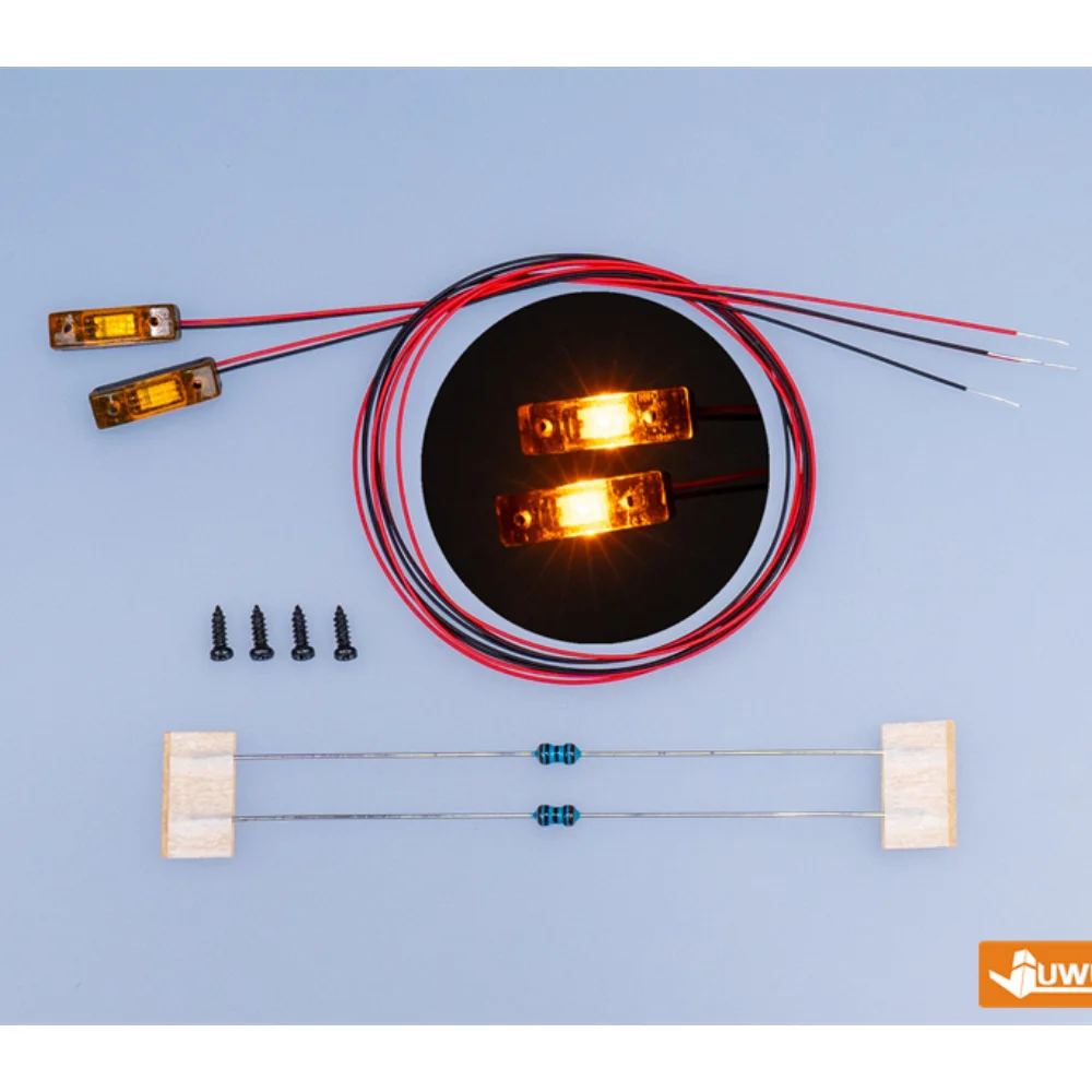 Предупреждающий светильник центральная сетка точечный профиль Cbd-05 для Tamiya Scania