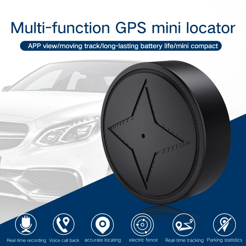 

Mini PG12 GPS Tracker Car Motorcycle Truck Trackers Vehicle Realtime Tracking Locator Elderly And Children Anti-lost Locator