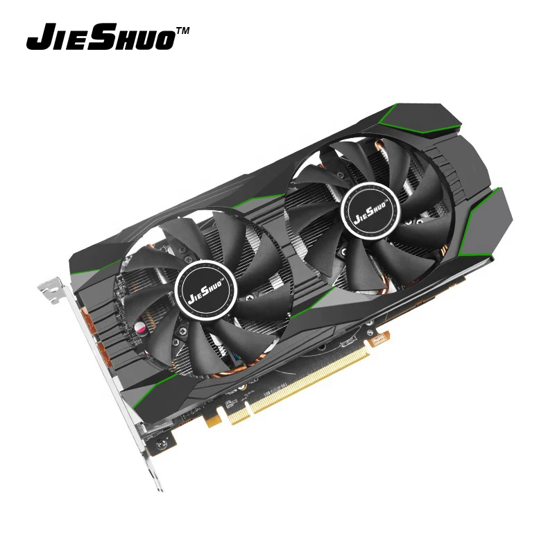  Видеокарта JIESHUO RTX 2060 6 ГБ GDDR6 бит GPU, видеокарта для компьютерных игр, совершенно новая 