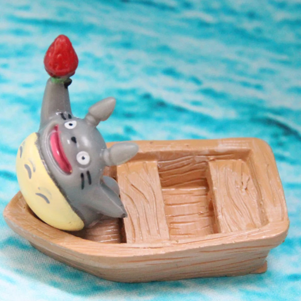 Мини-кукольный домик корабль парусник фигурки игрушки декор декоративная модель