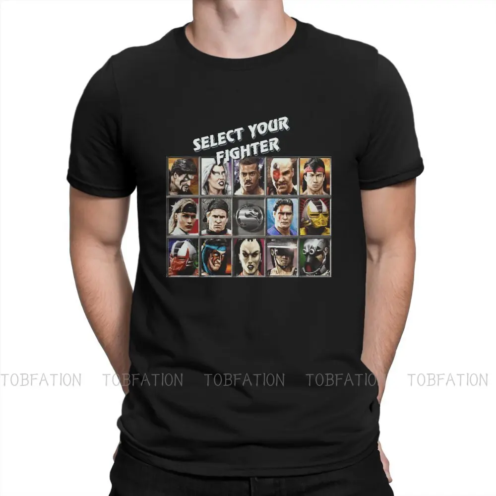 

Mortal Kombat Lord Raiden Film Pure Cotton TShirt Select Your Fighter Classic T Shirt Homme Men Tee Shirt New Design Big Sale