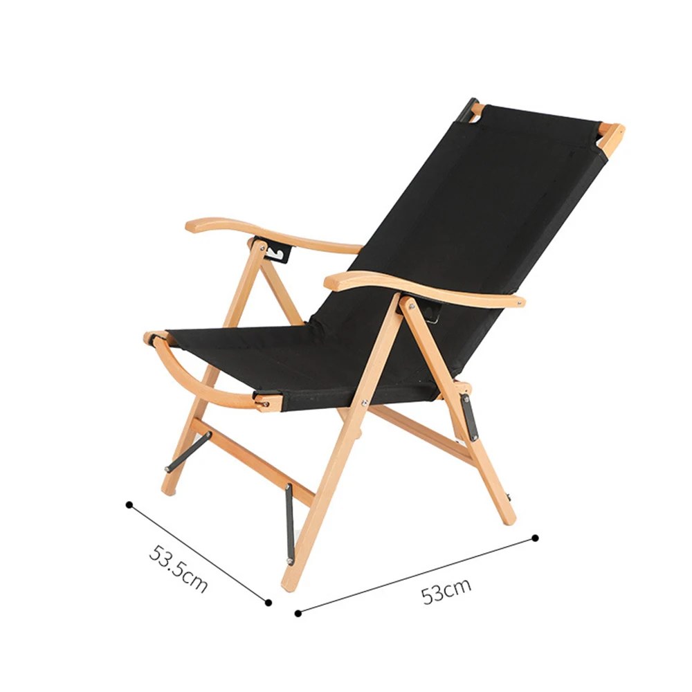 Уличное деревянное пляжное кресло портативный складной стул для кемпинга легкое