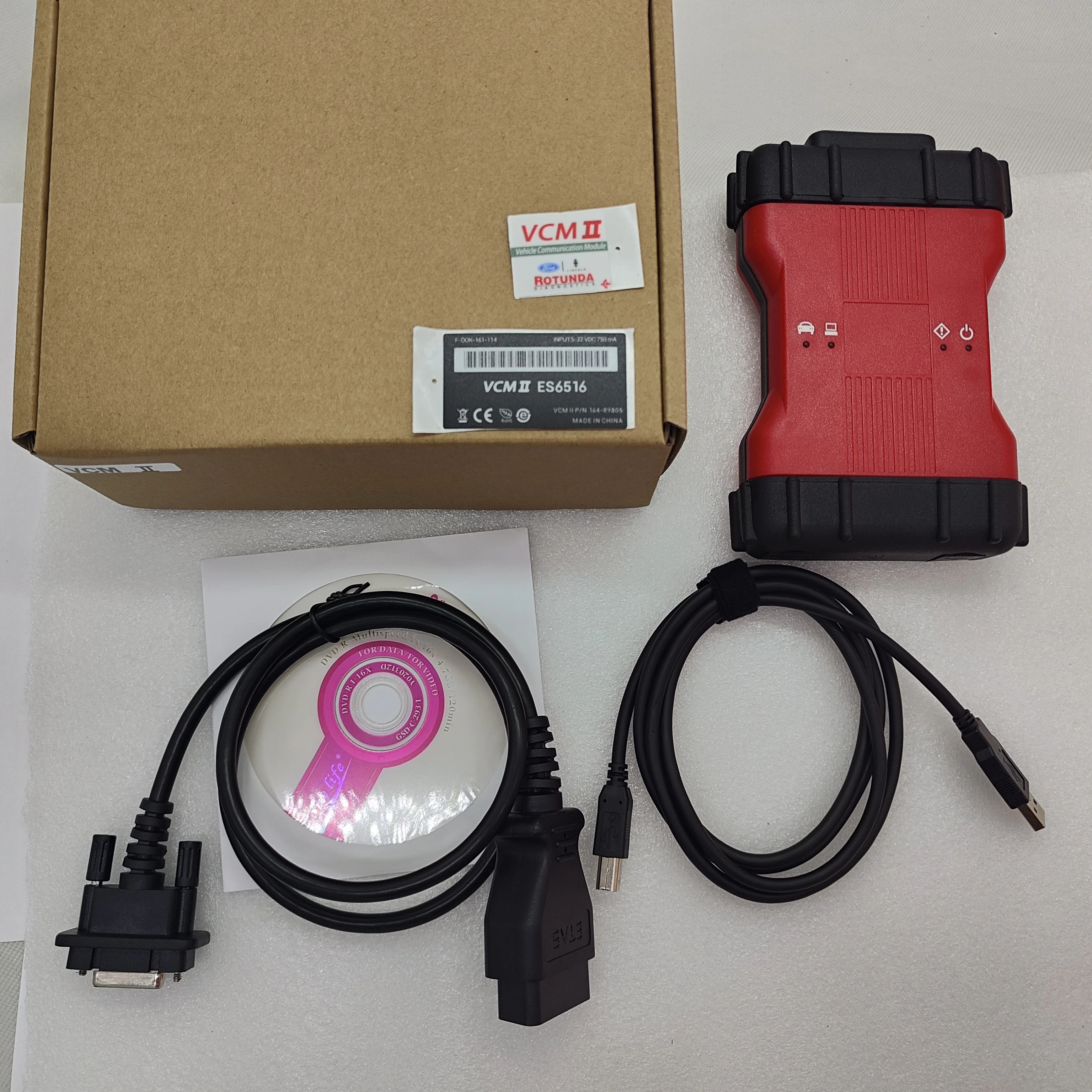 Высококачественные диагностические инструменты с полным чипом A + VCM2 IDS ob.d2 сканер