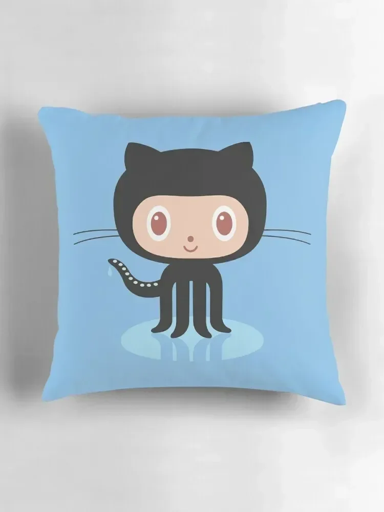 Чехол для подушки Octocat 30x30 см