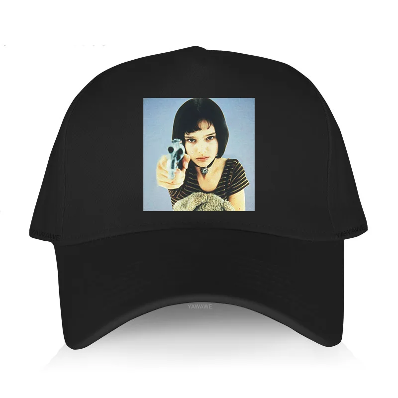 Бейсболка Леон Матильда Мужская Стильная кепка из хлопка регулируемая белая