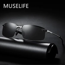 Photochromic Sunglasses Men Polarized Driving Chameleon Glasses Male Change Color Sun Glasses Day Night Vision Driver's Eyewear