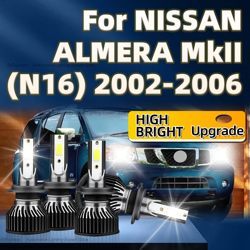 Pack LED NISSAN ALMERA Mk II (N16) 1.5 dCi (2003 à 2006) – Pack Complet main image 0