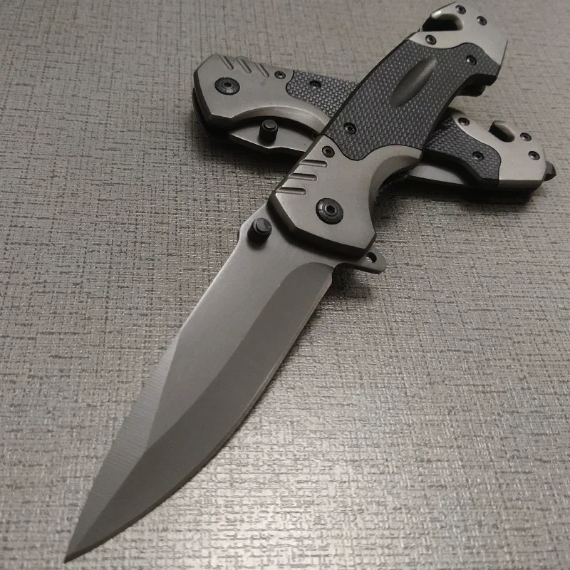 Складной нож из дамасской стали 440C + VG10 карманный складной Клинок с ручкой для