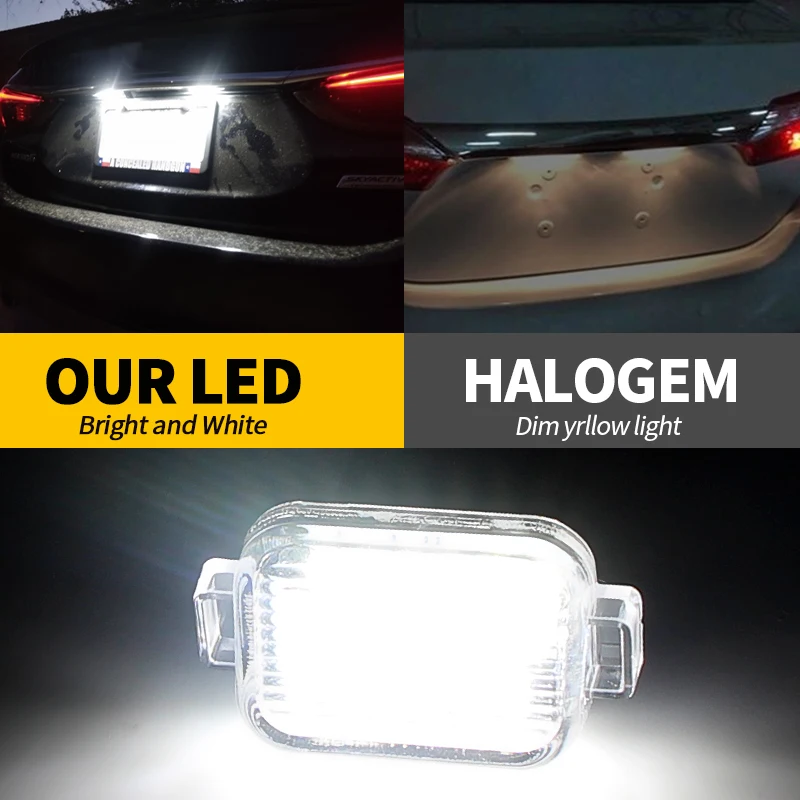 2шт GHK 151270 B для Mazda A/T (Aka 6) 2014-2017 3 хэтчбека 2014-2018 12 В белый светодиодный светильник