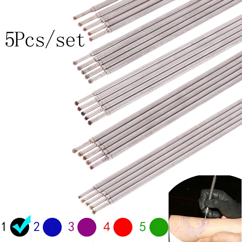 

5PCS/Set Tattoo Skin Marker Pen Cores Microblading Marking Pen Doodler Surfer Tattooing Permanent Makeup Accessories Supplies