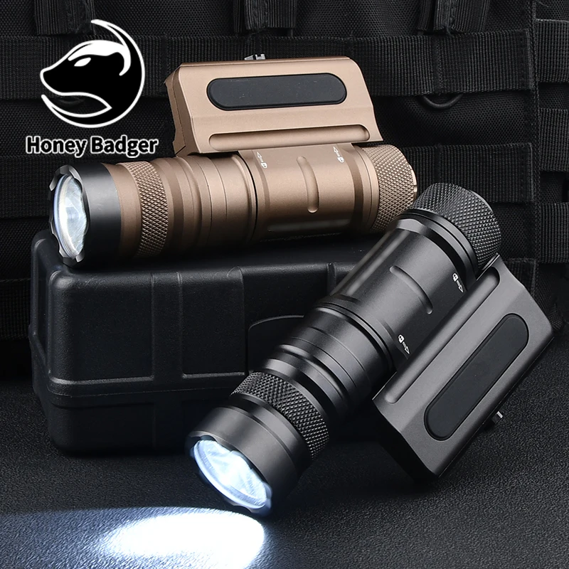 

OWL Tactical Flashlight 1500LM Ultra Bright Outdoors OWL Hunting Weapon Reconnaissance Lamp Metal Air Gun Equipment Accessories