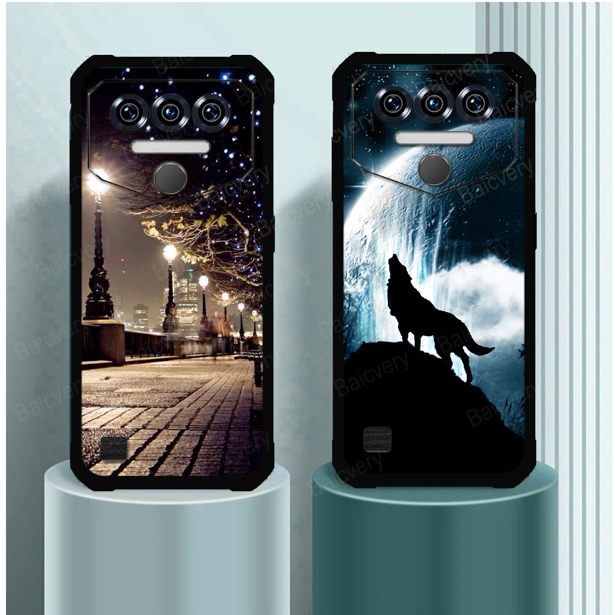 Противоударный бампер для Oukitel WP 38 мягкий гибкий силиконовый ТПУ WP38