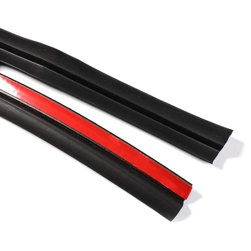 Car Door Seal Strip Kit Soundproof Weather Sealing Wind Noise Reduction For Tesla Model S 2016-2022 Parts