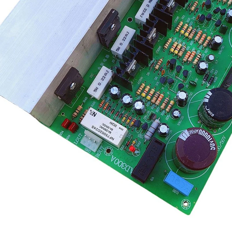 Плата усилителя звука AD-300W 2SK1943/5200 Модуль мощности HIFI для систем домашнего