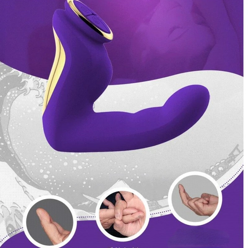 Female Vibrating Massage Stick,heating And Charging G-spot Clitoral Stimulation Adult Sex Toys Adult Intimacy Products