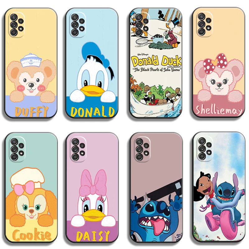 

Disney Cute Phone Cases For Samsung Galaxy A31 A32 A51 A71 A52 A72 4G 5G A11 A21S A20 A22 4G Coque Back Cover Carcasa Funda