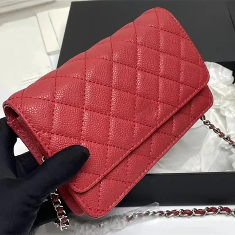 

Luxury Designer Handbags Women Lambskin Leather Crossbody Bag Soft Leather Tote Purse Metal Chain Flap Shoulder Bags