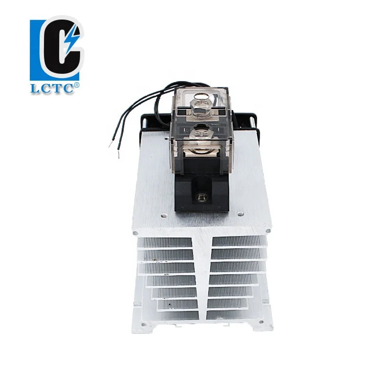 

300A 0-10V Control Voltage 220VAC High Power SCR Industrial Voltage Regulator Model With Heat Sink and Fan