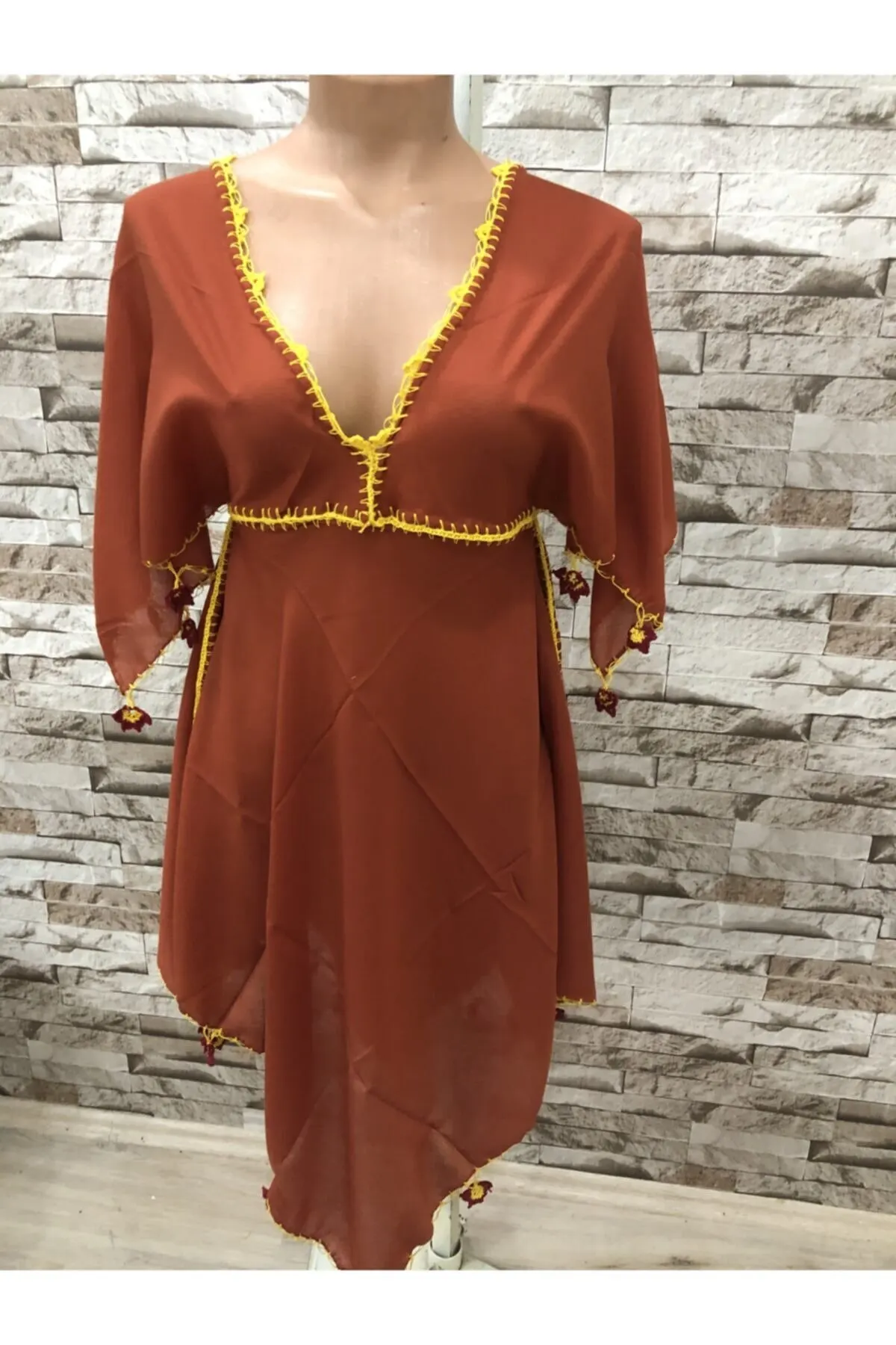 

Women's Pareo Swimwear Cover Up Dress Sexy Tunic Suit Beachwear Female Beach Bikini Cover Loose Mini Dress