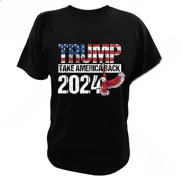 2024 графическая забавная Мужская футболка с надписью What Jobs Трамп консервативная