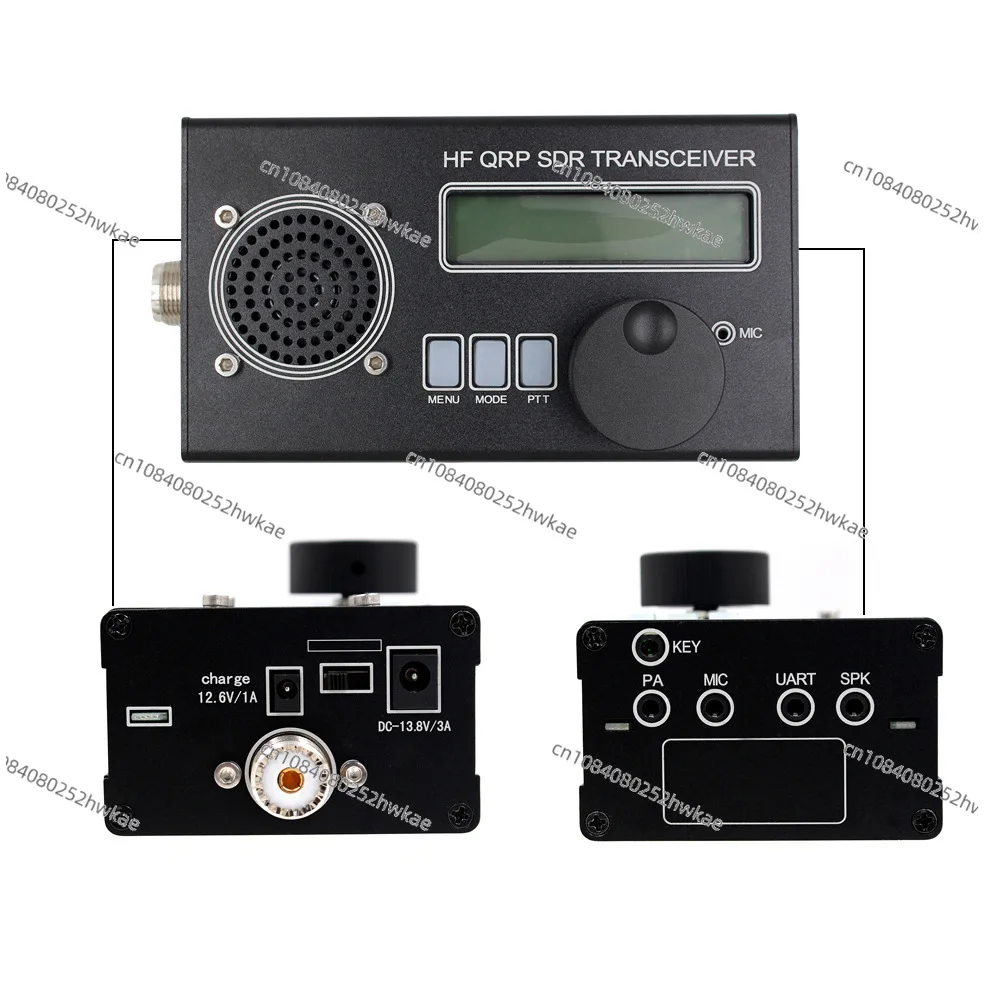 Коротковолновый трансивер USDX QRP SDR Приемник 8-диапазонный USDR