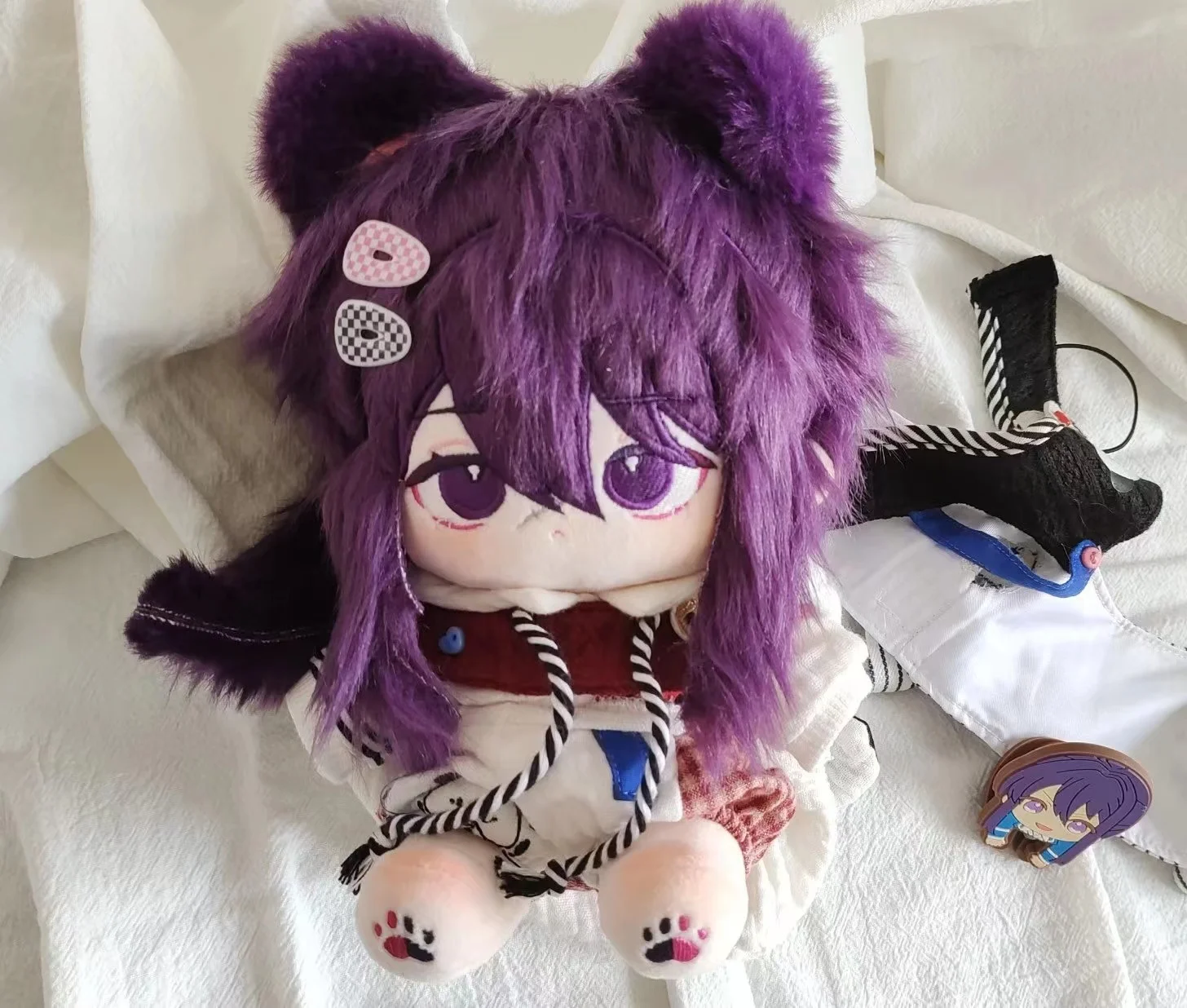 

Ограниченная игра, звезды нашего магазина Косплей Souma Kanzaki Plushie фигурка модели талисман кукла 20 см фанаты собирать голая кукла