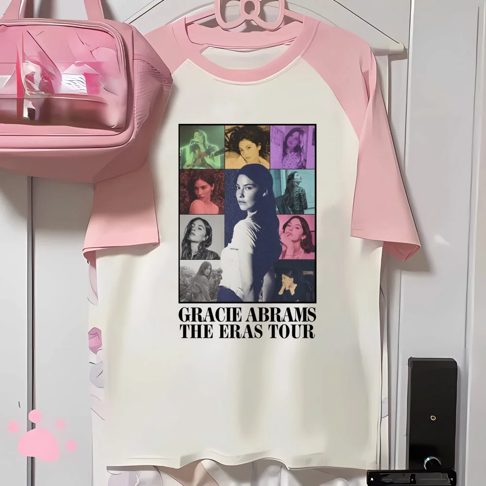 Женская футболка Gracie Abrams в современном стиле Харадзюку для девочек японская