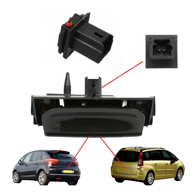 Внешний модуль ручки багажника для Citroen C4 GRAND PICASSO 2006-2013 с мини-переключателем 8726.V7