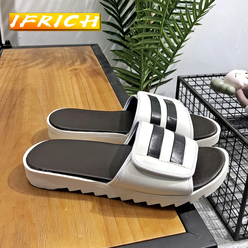 

Summer Men Beach Slippers Comfortable House Slippers Mens Brand Designer Men Casual Shoes Fashion Youth Home Slippers