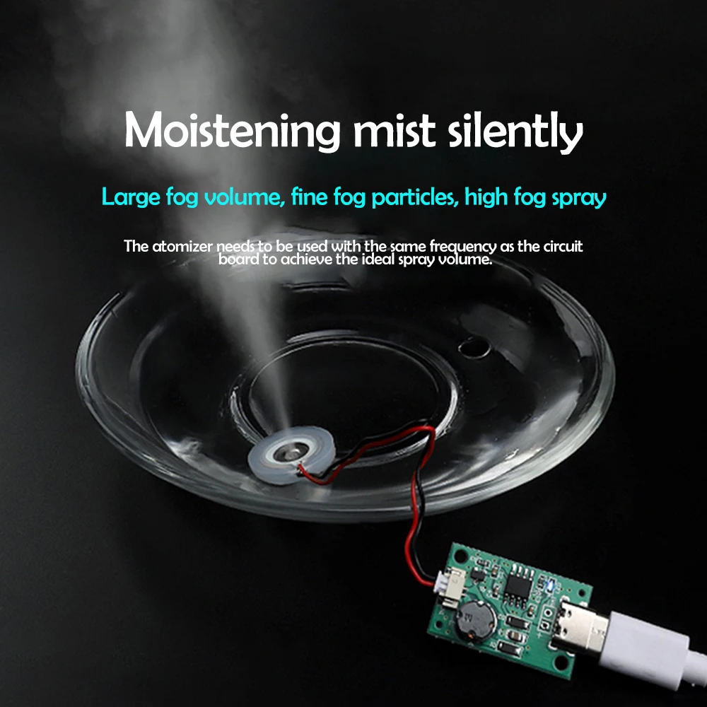 USB мини-увлажнитель DIY наборы генератор тумана и печатная плата драйвера Fogger