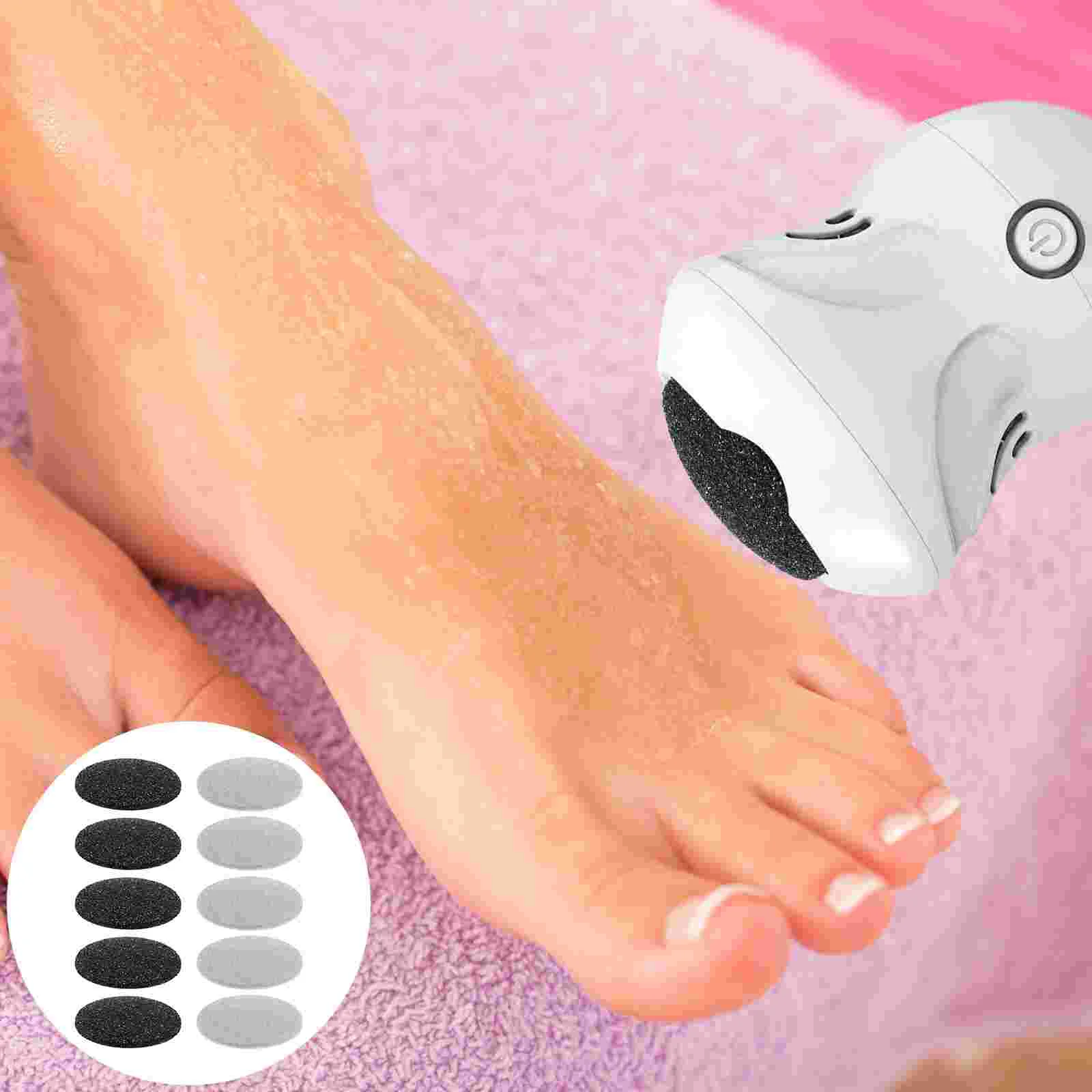 

Foot Pedicure Head Heads Replacement Grinding File Callus Remover Heel Sander Electric Scraper Skin Coarse Pumice Extra