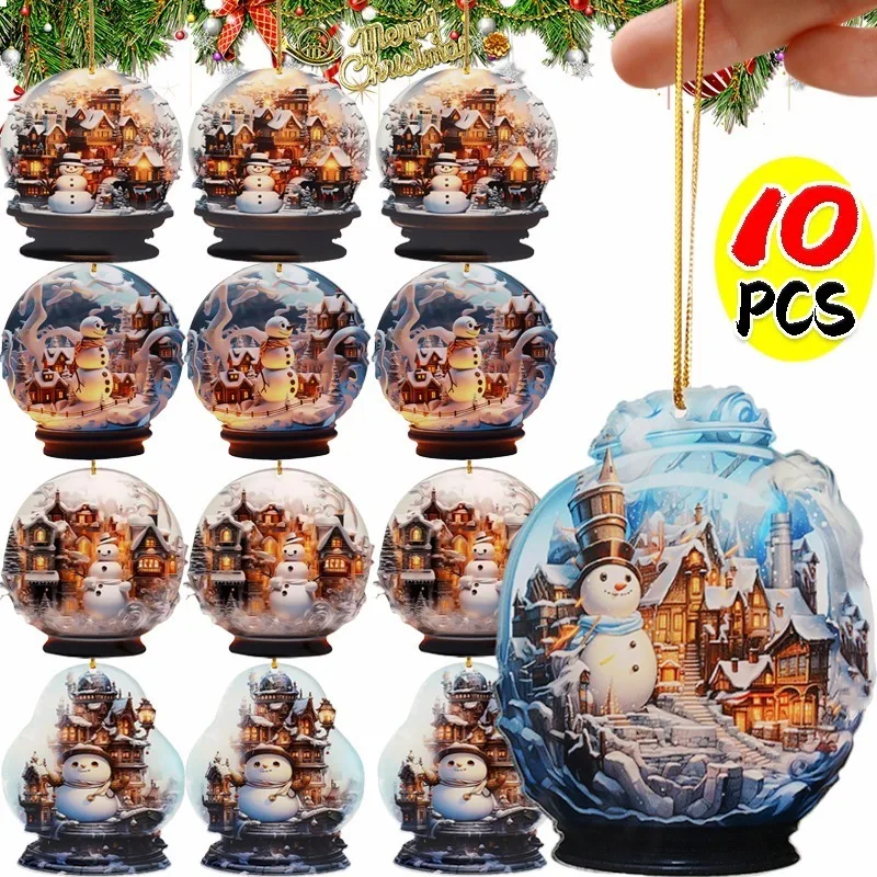 1/10 шт. подвеска в виде рождественской елки