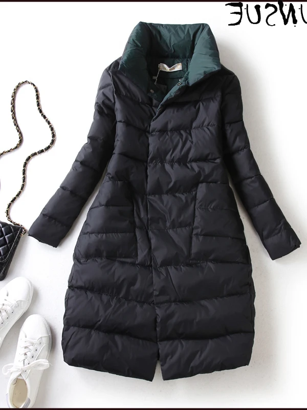 

Women 2023 Winter Parkas Jacket Down Cotton Long Coat Female Puffer Jacket Women Korean Clothes Warm Women's Jackets