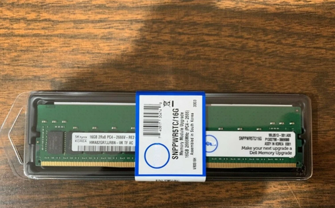 

RAM SNPPWR5TC/16G PWR5T 16GB 2666mhz Memory AA940922