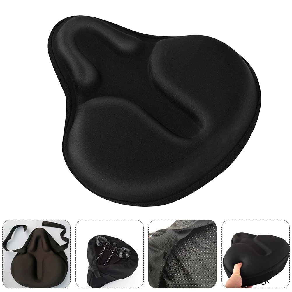 

Bike Saddle Cover Cushion Mountain Cycling Protector Pad Cycle Electric Seats Big Spring Absorbing Seat Thickened Accessory