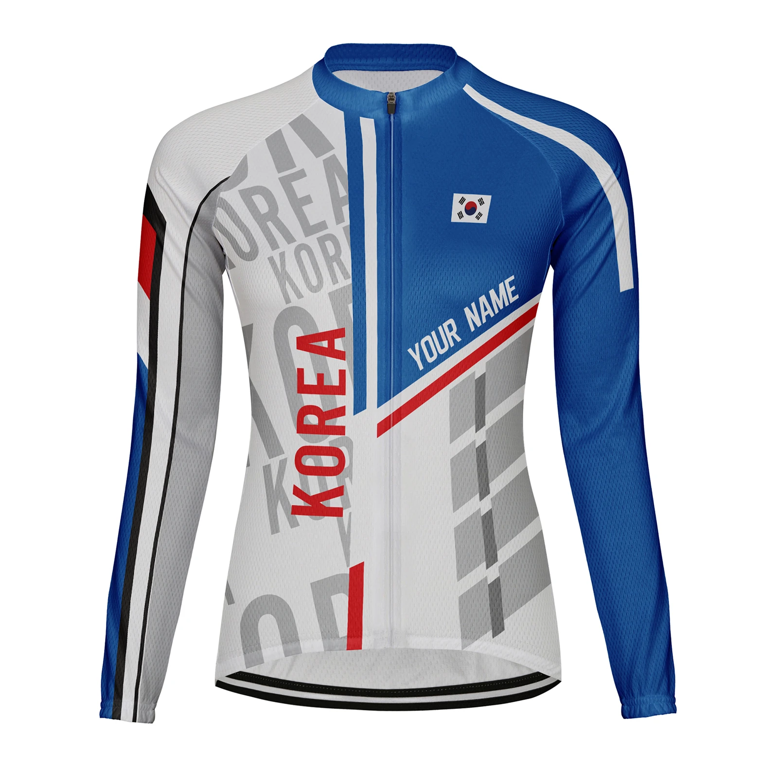 

Индивидуальная Корейская зимняя термофлисовая Женская велосипедная Джерси с длинным рукавом, велосипедная куртка (советы: укажите свое им...