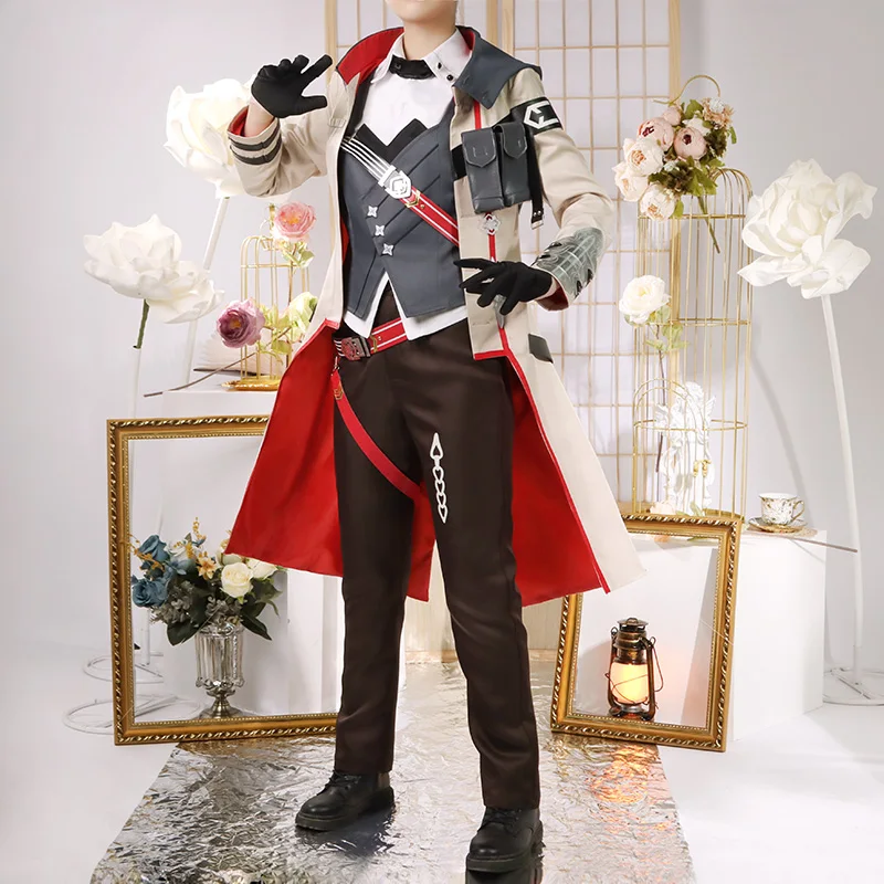 

Костюм для косплея COS-KiKi Game Honkai Impact 3rd Adam, красивая униформа, костюм для Хэллоуина, костюм для вечеринки любого размера на заказ