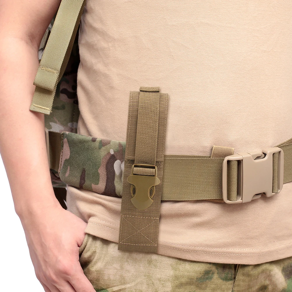

Torch Holder Case Waterproof Single Pistol Mag Bag Multifunctional Hunting Accessories for Hiking Camping Backpack Attachment